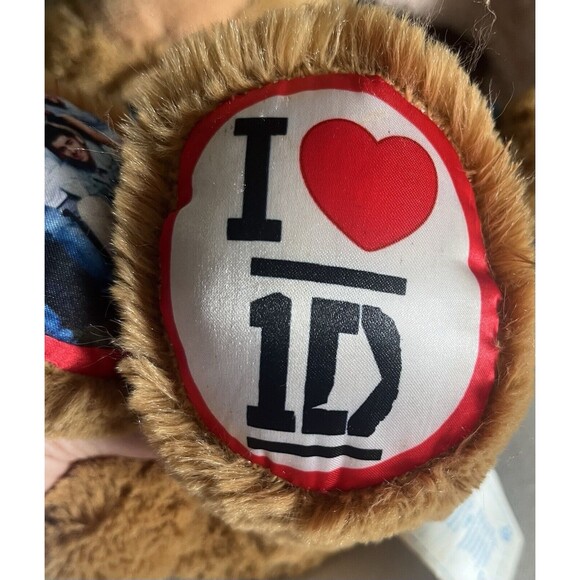 One Direction 1D Rare Soft Throw & Retired Build A Bear 1D Bear Harry Styles - Picture 12 of 15